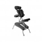 Stool for vertical massage and tattooing Professional (Black)