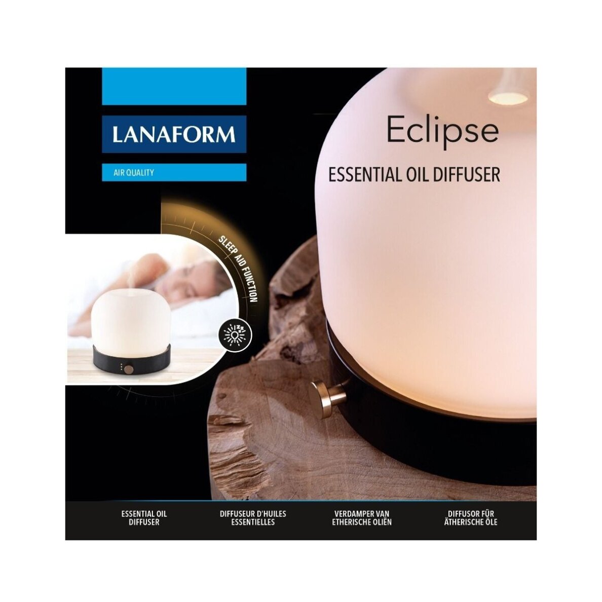 Eteerinen öljy difussor Lanaform Eclipse 8 Eteerinen öljy difussor Lanaform Eclipse 8