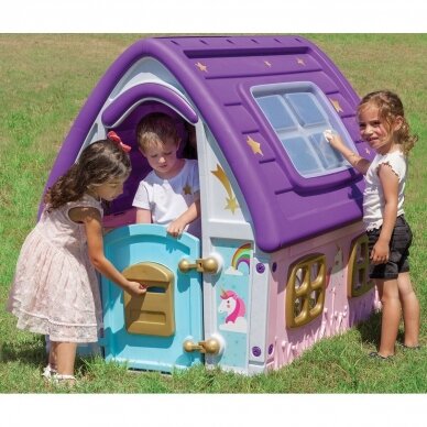 Vaikiškas žaidimų namelis Big Kids House Starplay Unicorn