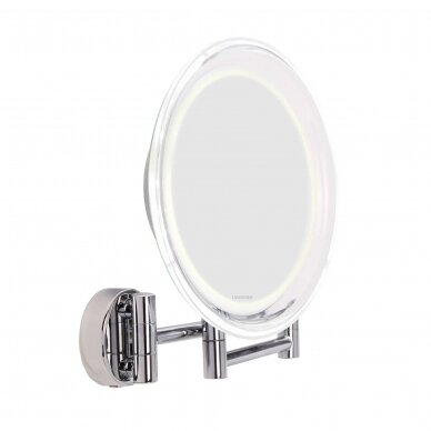 Palielinošs sienas spogulis (X10) ar LED apgaismojumu Lanaform Wall Mirror 4