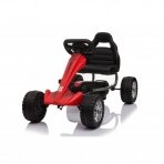 Children's velomobile Go-Kart 1801 Red (for children aged 3-6)