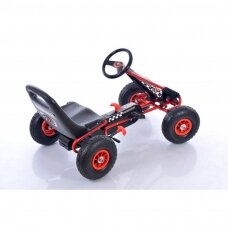Karting velomobiil Go-Kart A-15 Red (lastele 3-8 aastat)