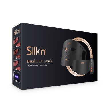 Odmładzająca maska ​​na twarz i szyję Silk'n Dual LED Set 1
