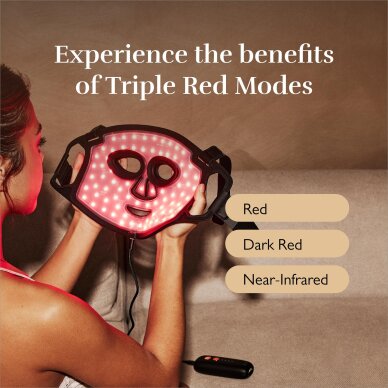 Odmładzająca maska ​​na twarz i szyję Silk'n Dual LED Set 4