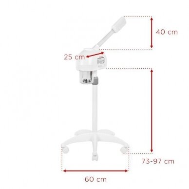 Gerät zur Gesichtsverdampfung - vapozone Giovanni D-008 4