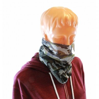 Veido skarelė BANDANA MILITARY