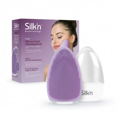 Sejas tīrīšana ierīce Silk'n Bright Purple