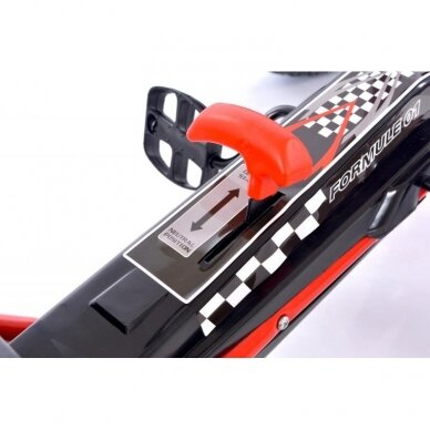 Velokarts-velomobilis Go-Kart A-15 Red (bērniem no 3 līdz 8 gadiem) 6