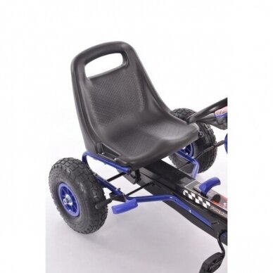 Velokarts-velomobilis Go-Kart A-15 Blue (bērniem no 3 līdz 8 gadiem) 3