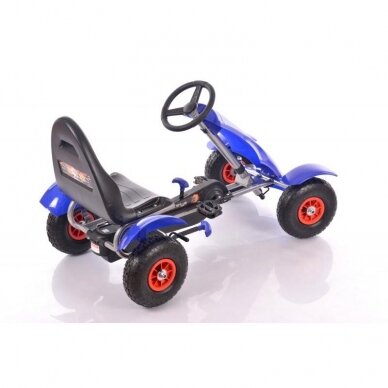 Velomobil für Kinder Go-Kart F618 Blue (für Kinder von 4-10 Jahren) 1