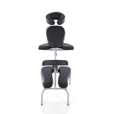 Krēsls vertikālai masāžai un tetovēšanai Relax Professional (Black) 3