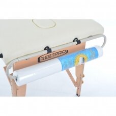 Massage table roll holder