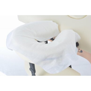 Ühekordsed massaažilaua peatoe katted (100 tk)