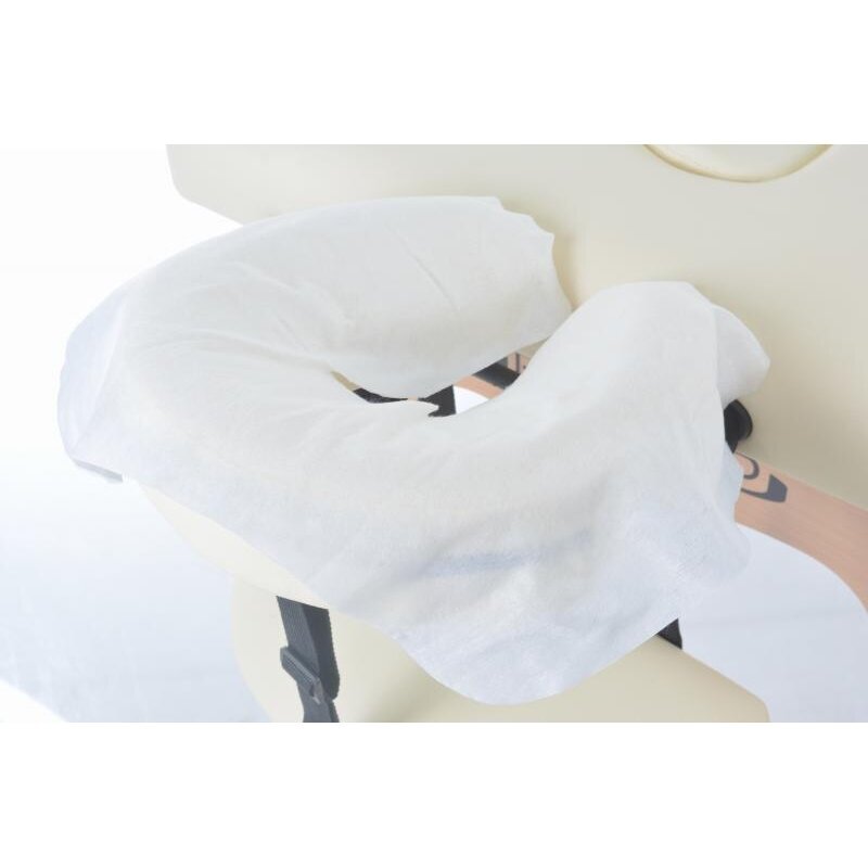 Ühekordsed massaažilaua peatoe katted (100 tk)