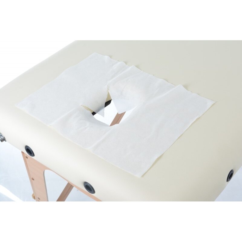 Disposable massage table face covers (100 pcs) Disposable massage table face covers (100 pcs)