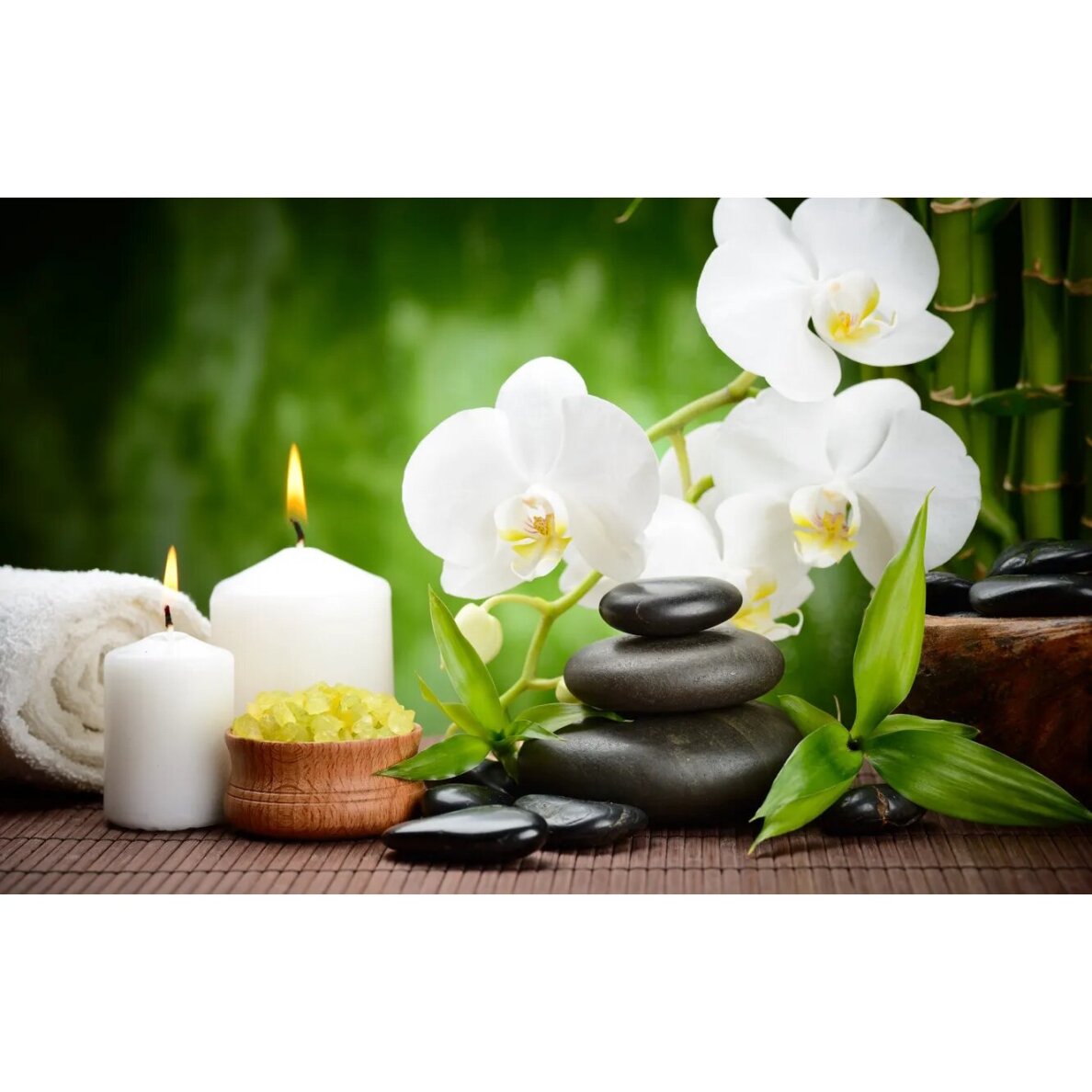 Zestaw kamieni do masażu z bazaltu wulkanicznego (22 kamienie) 3