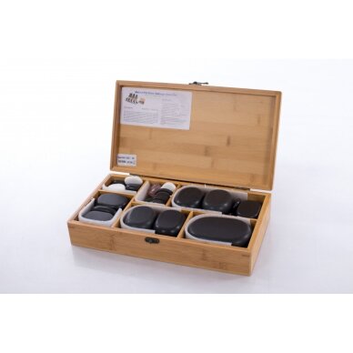 Volcanic basalt stone set for massage (60 stones) 2 Volcanic basalt stone set for massage (60 stones) 2