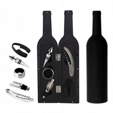 Wine accessory set, 6 pieces 1