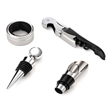 Wine accessory set, 4 pieces 2
