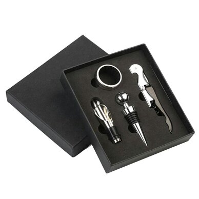 Wine accessory set, 4 pieces 6