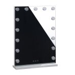 Make-up mirror with LED light HOLLYWOOD 43x58cm